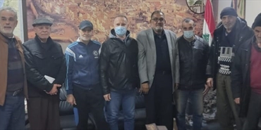 «أبو أحمد فضل»  يجول في برج البراجنة: لتحصين المجتمع الفلسطيني سياسياً واجتماعياً