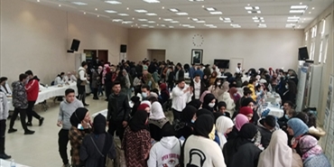 الرابطة الاسلامية لطلبة فلسطين ورابطة الطلاب المسلمين يقيمان معرضهم السنوي للتخصصات الجامعية ٢٠٢٢