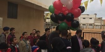 ‎وقفة تضامنية بذكرى يوم الأرض في"عين الحلوة"