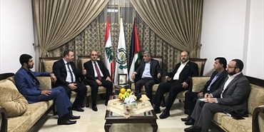 حماس تستقبل السفير التركي في بيروت لبحث اخر تطورات القضية الفلسطينية