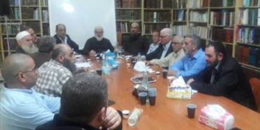 لقاء مشترك للقوى الاسلامية وتحالف القوى الفلسطينية في منطقة صيدا