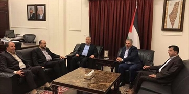دبور يستعرض مع وفد حماس آخر مستجدات القضية الفلسطينية والمصالحة