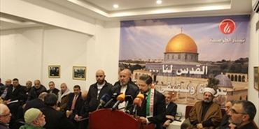 فيصل كرامي في وقفة تضامنية نصرة لفلسطين والقدس: لا كرامة للعرب بلا فلسطين