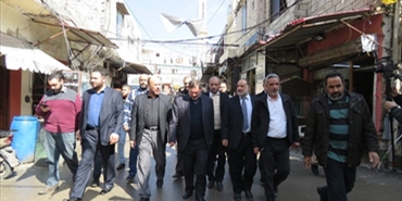 وفد قيادي من حماس يختتم زيارته إلى لبنان بعد اضطلاعه على أوضاع اللاجئين