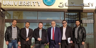 التجمع الدولي يبحث دعم طلبة فلسطين بلبنان مع جامعة الجنان
