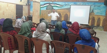 "ثابت" تحاضر في مخيم برج البراجنة حول "مئوية بلفور"