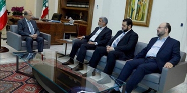 "حماس" تبحث مع الرئيس عون آخر مستجدات القضية الفلسطينية