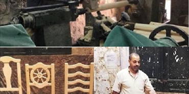 "زهير رضوان" حرفي فلسطيني في أزقة "صيدا القديمة"