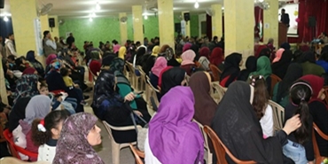 الرابطة الإسلامية لطلبة فلسطين تكرم الطلاب المتفوقين في امتحانات نصف العام الدراسي لصفوف الثانوي والمتوسط في مخيم البرج الشمالي