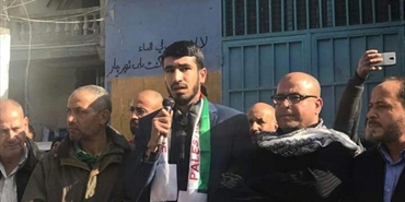 اعتصام جماهيري نصرة للقدس في مخيم البرج الشمالي
