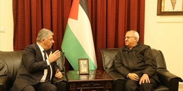 دبور وناجي يبحثان الأوضاع الفلسطينية في الداخل والشتات