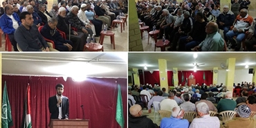 حركة حماس فى مخيم البرج الشمالي تكرم كبار السن فى المساجد