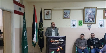 حماس والجهاد تتقبلان التهاني والتباريك في مخيم البداوي