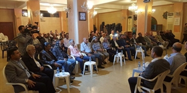حماس والجهاد في إقليم الخروب يتقبلان التهاني والتبريكات بشهداء الأنفاق