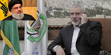 هنية يتلقى اتصالا من الأمين العام لحزب الله معزيا بشهداء الأنفاق