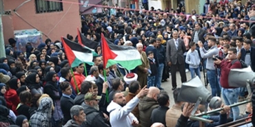 مسيرات حاشدة في مخيمات منطقة صور نصرة للقدس ورفضاً لقرار ترمب
