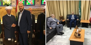 بركة يهنئ مفتي الجمهورية اللبنانية والسفراء العرب والمسلمين المعتمدين في لبنان بعيد الأضحى