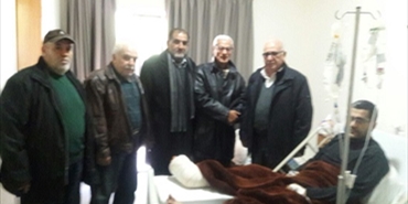وفد حركة الانتفاضه الفلسطينيه في لبنان في زيارة للأخ محمد حمدان