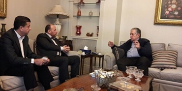 الجسر يستقبل وفد حركة حماس: بداية الحل للقضية الفلسطينية هو توحيد الجهود بين جميع القوى والفصائل الفلسطينية