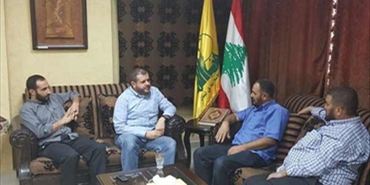 وفد من عصبة ’’الأنصار’’ يزور مسؤول منطقة صيدا في حزب الله
