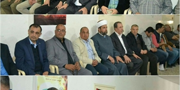 حماس في منطقة صور تتقبل التهاني والتبريكات باستشهاد القائد القسامي مازن فقها
