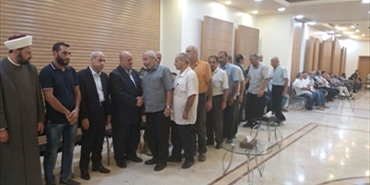 منظمة التحرير الفلسطينية في الشمال تعزي بشهداء لبنان