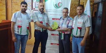 "إنتماء” تكّرم جمعية الشفاء الطبية في مقرها بصيدا