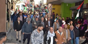 المخيمات الفلسطينية في لبنان تهب نصرة للقدس وفلسطين
