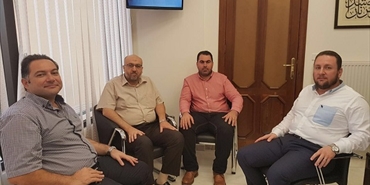 شؤون اللاجئين في حماس في الشمال يلتقي رئيس جامعة الجنان الأستاذ سالم يكن