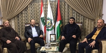 قيادة حماس في لبنان تستقبل وفوداً فلسطينية وتتلقى اتصالات للاطمئنان على مسؤولها في مخيم برج البراجنة