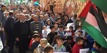 مسيرة غضب انتصاراً للقدس في مخيم الجليل