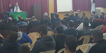 حماس في مخيم عين الحلوة تنظم محاضرة عن القدس ومخاطر قرار الإدارة الأمريكية