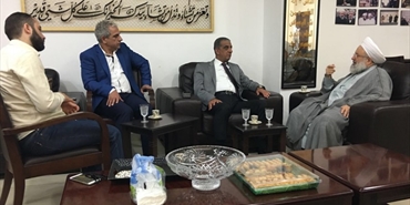 الشيخ حمود يشيد بالتعاون الفلسطيني مع الأجهزة الأمنية اللبنانية