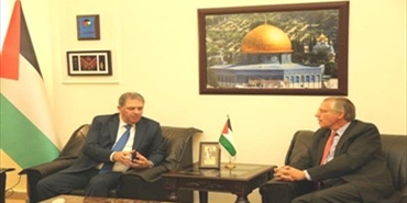 دبور استقبل سفير سويسرا وبحثا في أوضاع اللاجئين الفلسطينيين