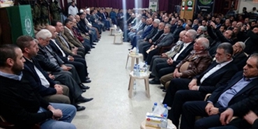 حماس في عين الحلوة تحيي الذكرى التاسعة والعشرين لانطلاقتها