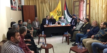 ممثل حركة حماس في لبنان يتفقد مخيم عين الحلوة