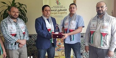 «انتماء» تكرم الإعلامي طه عودة مراسل قناة القدس في تركيا
