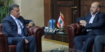 وفد من "حماس" عرض مع اللواء ابراهيم تطورات القضية الفلسطينية