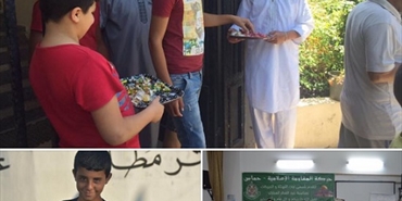 إبتهاج في المخيمات الفلسطينية في لبنان إثر عملية الأقصى البطولية