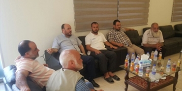 حركة حماس تستقبل وفداً من لجنة حي الطيرة