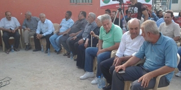 لقاء في خيمة الاعتصام بـ"الرشيدية"
