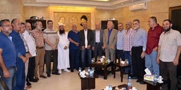 وفد فلسطيني بحث و«أمل» في حارة صيدا تعزيز استقرار عين الحلوة والمخيّمات