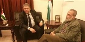 السفير دبور يستقبل اللواء منير المقدح
