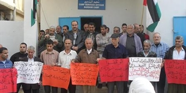 اعتصام فلسطيني في "البداوي" كلمات اكدت حق العودة ورفض التوطين