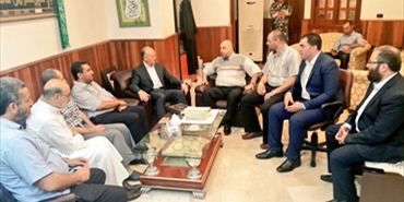 وفد من حركة حماس زار الوزير ريفي