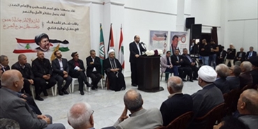 بركة: دعم القضية الفلسطينية يعني التمسك بحق العودة والقدس واقرار الحقوق المدنية