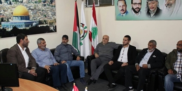 حركة حماس تستقبل قيادة حزب الله في جبل لبنان