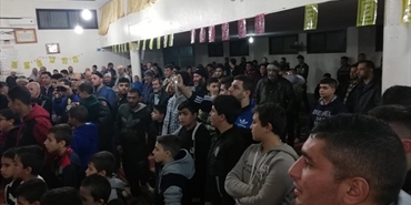حشود غفيرة تحيي المولد النبوي الشريف في مسجد ومجمع التقوى في مخيم نهر البارد