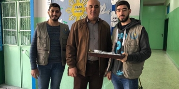الرابطة تحي ذكرى المولد النبوي الشريف في مدرسة عسقلان في مخيم المية ومية