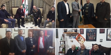 العلاقات الخارجية في المؤتمر الشعبي تعقد سلسلة لقاءات مع الفصائل الفلسطينية في لبنان
